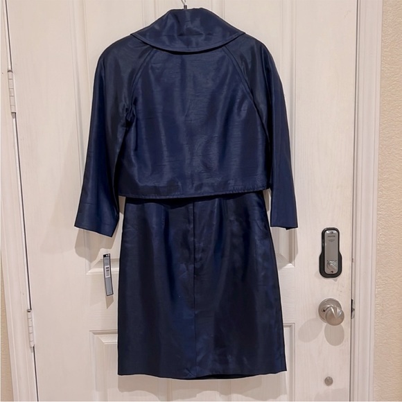 Tahari ASL Women's Wrap Jacket & Dress Suit Set - Picture 5 of 5